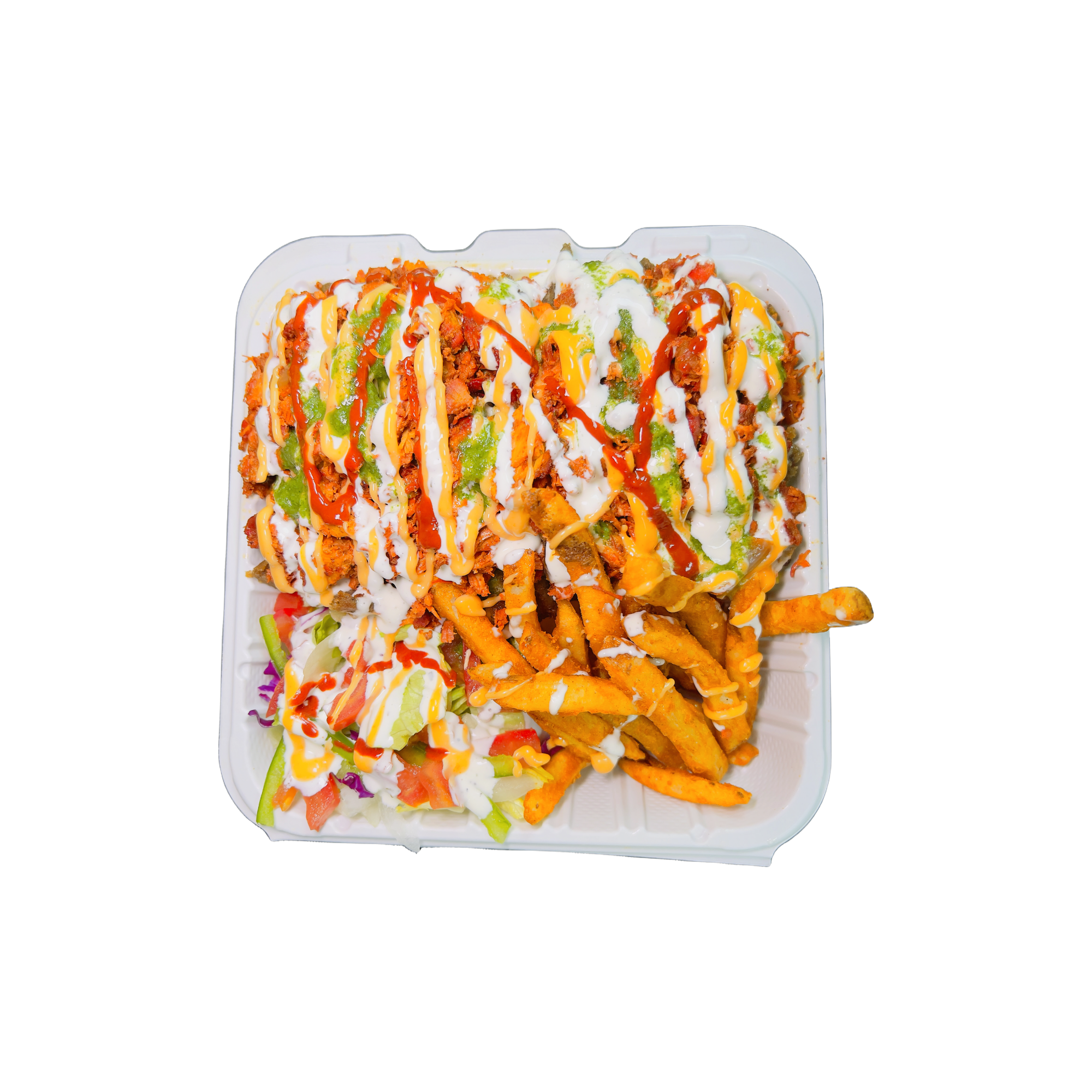 Chicken Over Rice Platter | Halal Bros Cortlandt